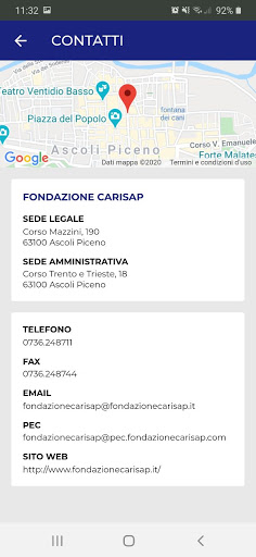 Fondazione Carisap Screen 3