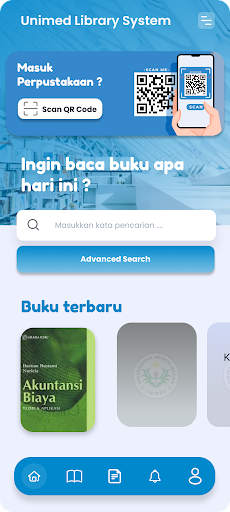 Android application Unimed Library System screenshort