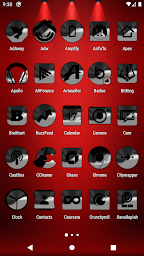 Half Light Black Icon Pack ✨Free✨