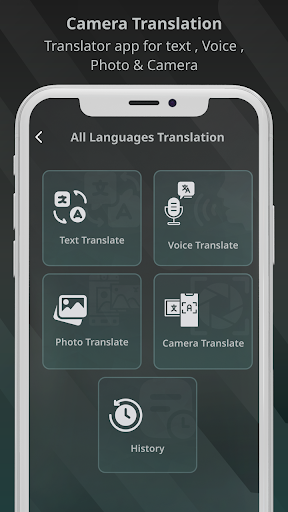 Camera Translate: Text & Voice Screen 2