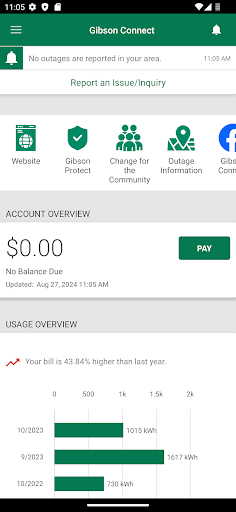 Screenshot of Gibson Co-ops