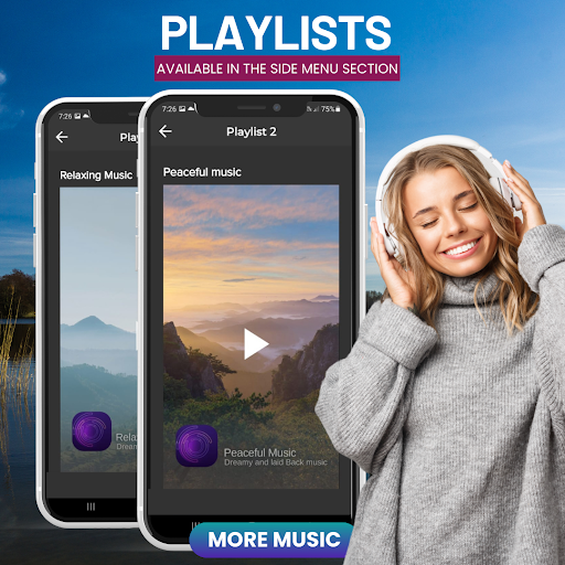 Healing Music App Screen 2