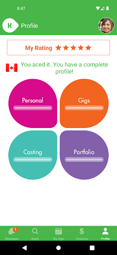 Android application Karma Casting screenshort