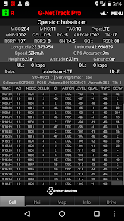 G-NetTrack Pro Screenshot