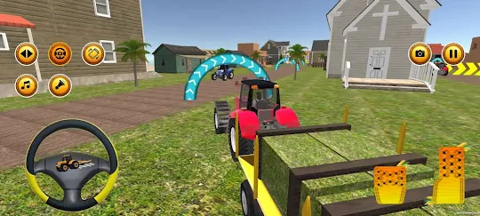 Rural Farming Tractor Games