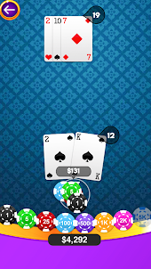 Blackjack 21 Cards Challenge