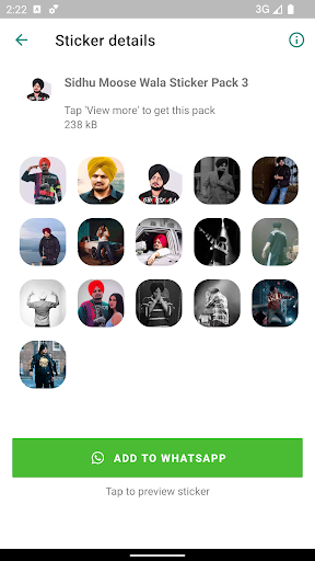 Sidhu Moose Wala Stickers screenshot 0