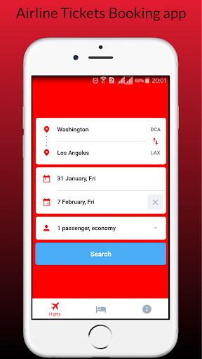 Android application Cheap Air Tickets screenshort