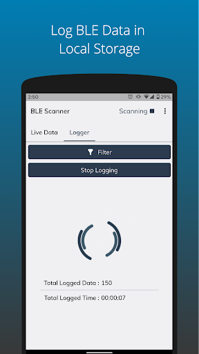 Thingsup BLE Beacon Scanner an Screen 3