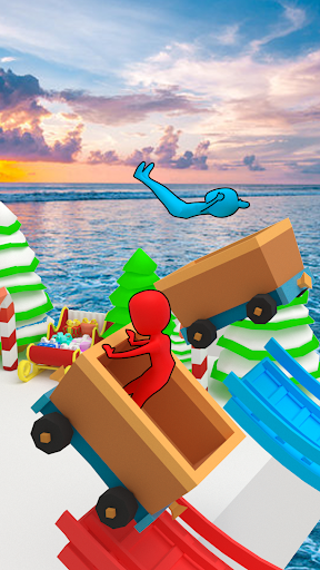 Snow Race 3D: Fun Racing Screen 2