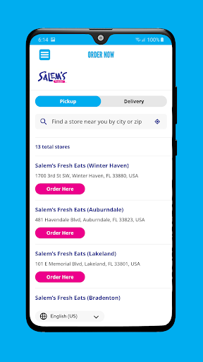 Salems Fresh Eats Screen 3