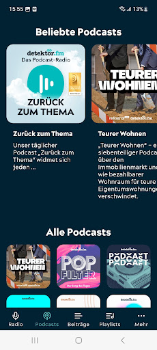 detektor.fm | Onlineradio Screen 2