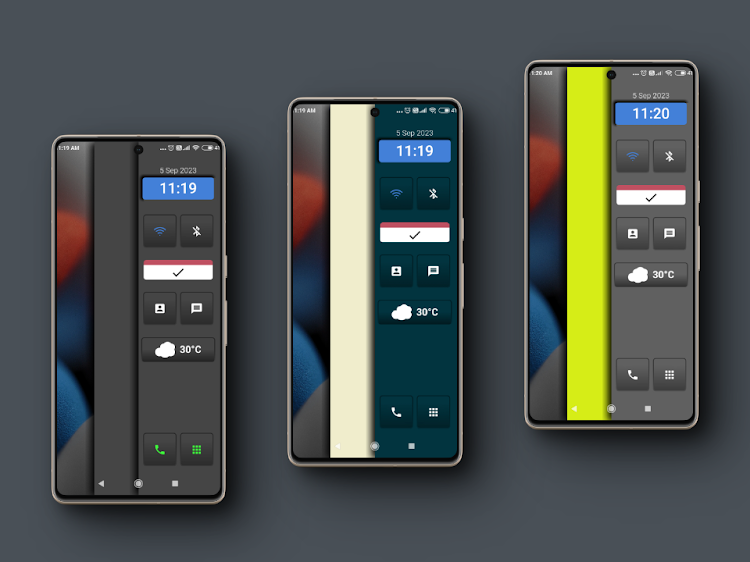 A33 Theme for KLWP - 1.0 - (Android)