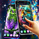 AI wallpapers neon animals - Androidアプリ