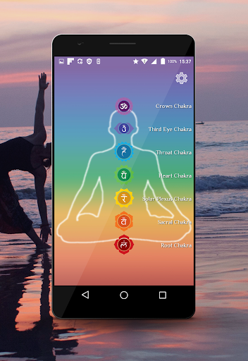 Android application Chakra Meditation and healing screenshort