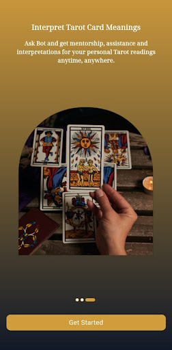 TarotBot - Learn & Interpret Screen 3
