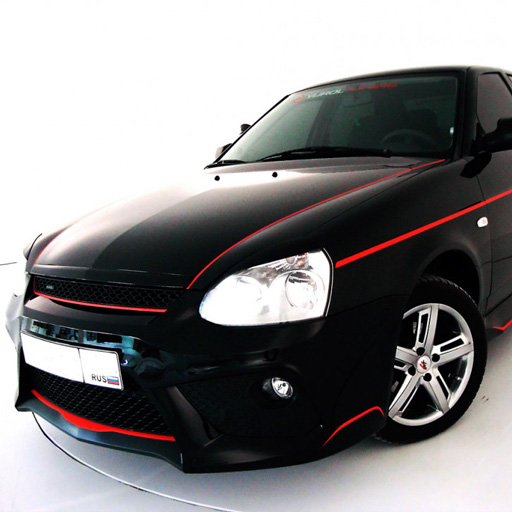 VAZ, LADA Priora Extreme Car D logo