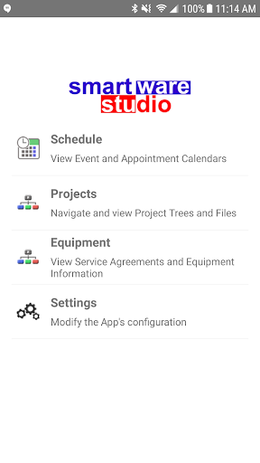 Android application Smartware Studio screenshort