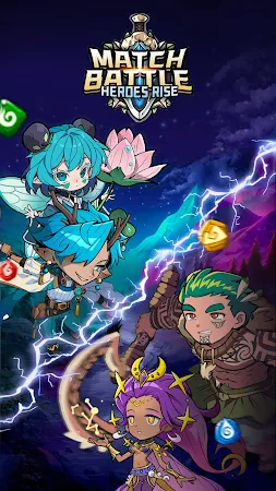 Game screenshot Match Battle：Heroes Rise mod apk