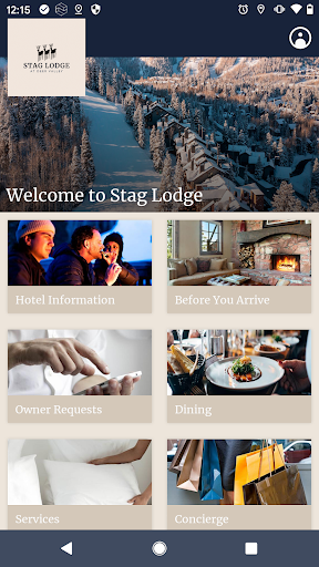 Android application Stag Lodge screenshort