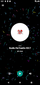 Captura 2 Radio FM Pasión 102.7 android