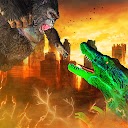 تنزيل Gorilla Rampage Attack Godzilla Vs King K التثبيت أحدث APK تنزيل