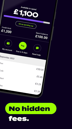 Bip: Cardless credit Screen 3