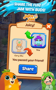Juice Jam - لعبة ألغاز ومباريات مجانية 3 ألعاب