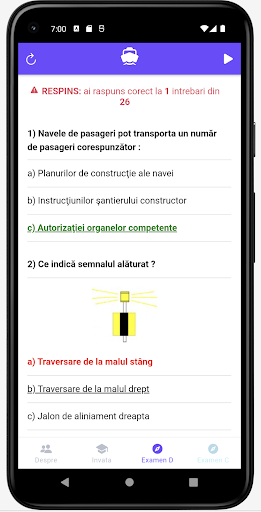 NavQuiz Teste ANR Screen 3