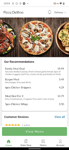 Pizza Delfino Screen 2
