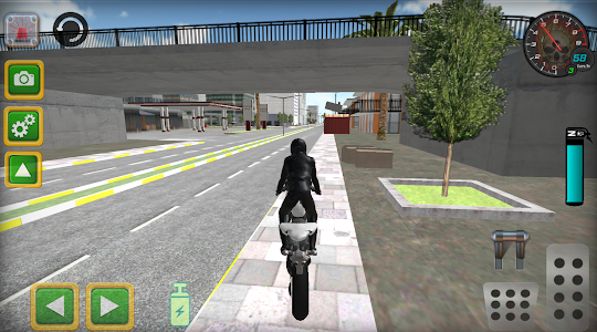 Simulateur de vélo de moto