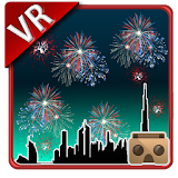 VR Fireworks Cardboard Live 3D icon