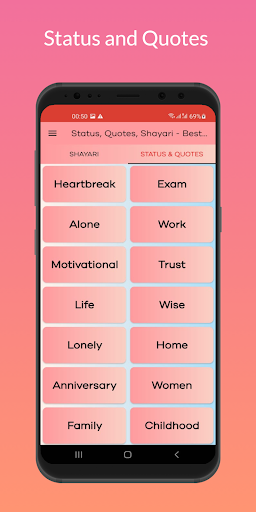 Status, Quotes, Shayari - All Screen 3
