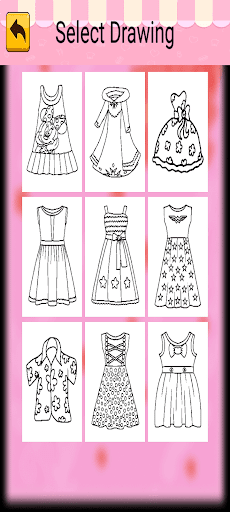 Coloring Wedding Dress Screen 3