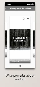 proverbs about silence