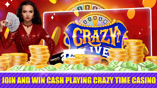 crazy time casino real money