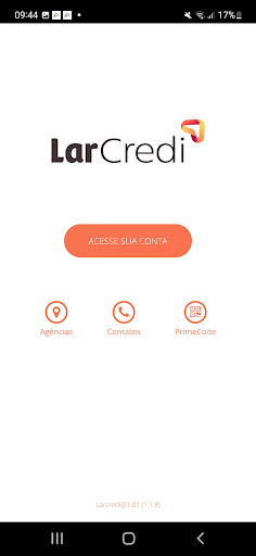 Android application Lar Credi screenshort