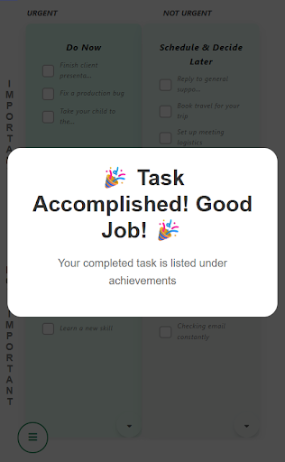 Focus Prioritizer  Eisenhower