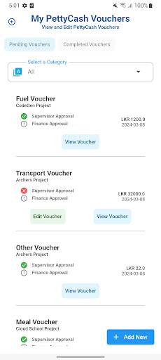 MyBills Screen 3