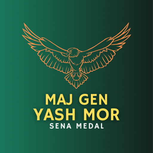 Maj Gen Yash Mor logo