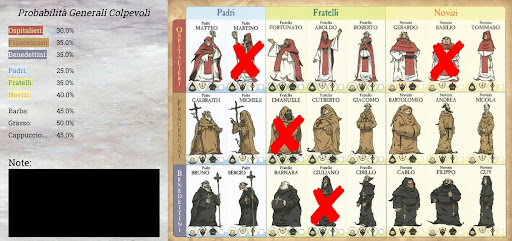 Mistero Abbazia: Companion App Screen 2
