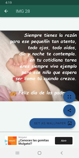 Feliz día de los padres Screen 3
