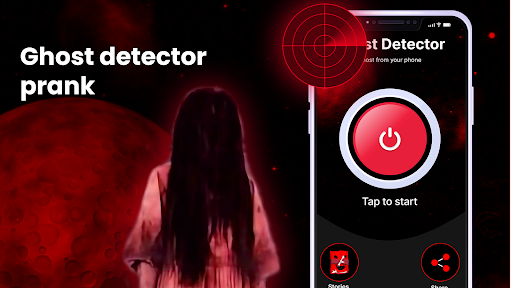 Android application Ghost Detector & Finder Prank screenshort