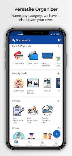 Android application Document Locker: ID Card Vault screenshort