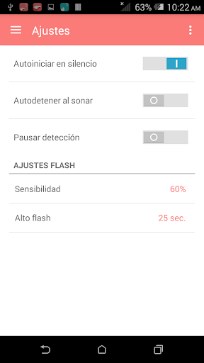 Vista previa de la aplicación