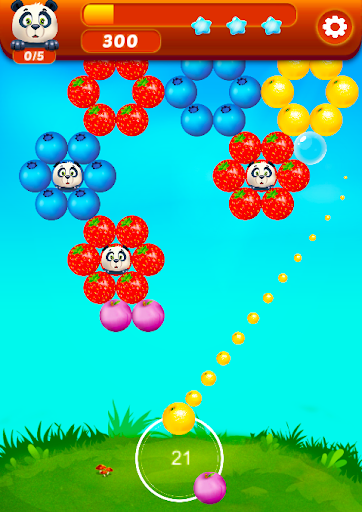 Bubble Panda - Fruits Blast 1.4.1 screenshots 11