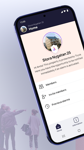Android application Tryva screenshort