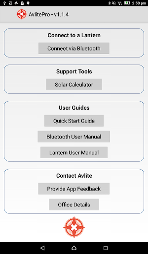 Android application AvlitePro screenshort