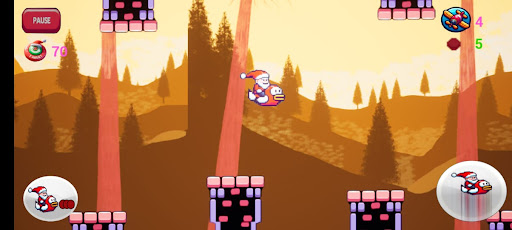 Santa Flappy | An Arcade game Screen 2