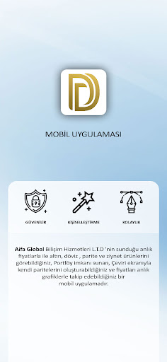 Android application DEMET DÖVİZ screenshort
